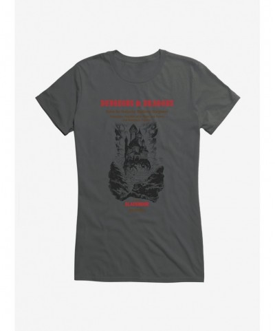 Limited-time Offer Dungeons & Dragons White Box The Castle Girls T-Shirt $8.22 T-Shirts