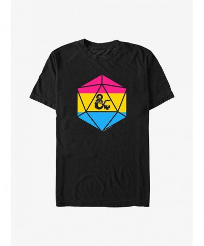 Big Sale Dungeons & Dragons Pansexual Pride Dice Pride T-Shirt $10.52 T-Shirts