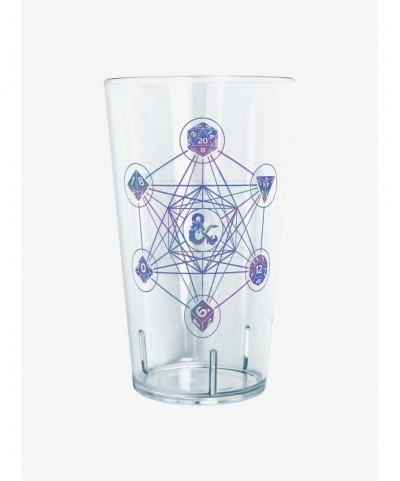 Exclusive Dungeons & Dragons 6 Die Geometric Logo Tritan Cup $7.27 Cups