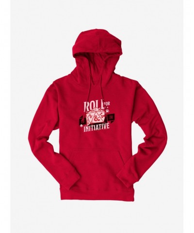 Seasonal Sale Dungeons & Dragons Roll For Initiative Hoodie $20.21 Hoodies