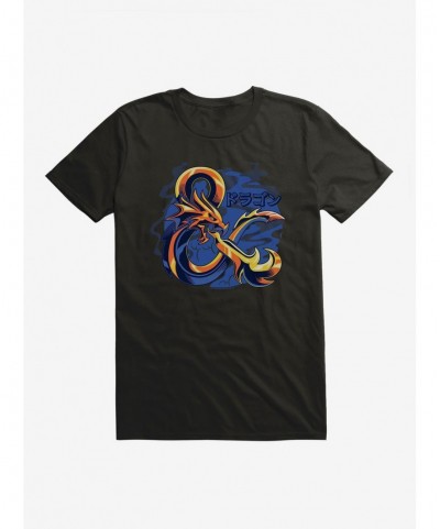 High Quality Dungeons & Dragons Gold Ampersand Asian Letters T-Shirt $7.65 T-Shirts