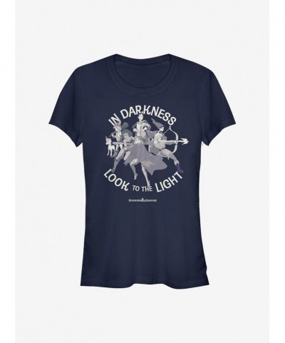 Value Item Dungeons & Dragons To The Light Girls T-Shirt $8.72 T-Shirts