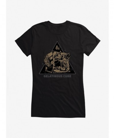 Flash Sale Dungeons & Dragons Gelatinous Cube Girls T-Shirt $11.95 T-Shirts