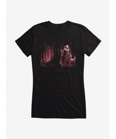 Festival Price Dungeons & Dragons Mindflayer Portrait Girls T-Shirt $7.47 T-Shirts