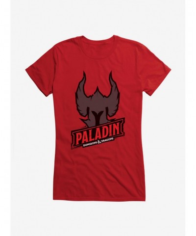 Seasonal Sale Dungeons & Dragons Paladin Badge Girls T-Shirt $11.95 T-Shirts