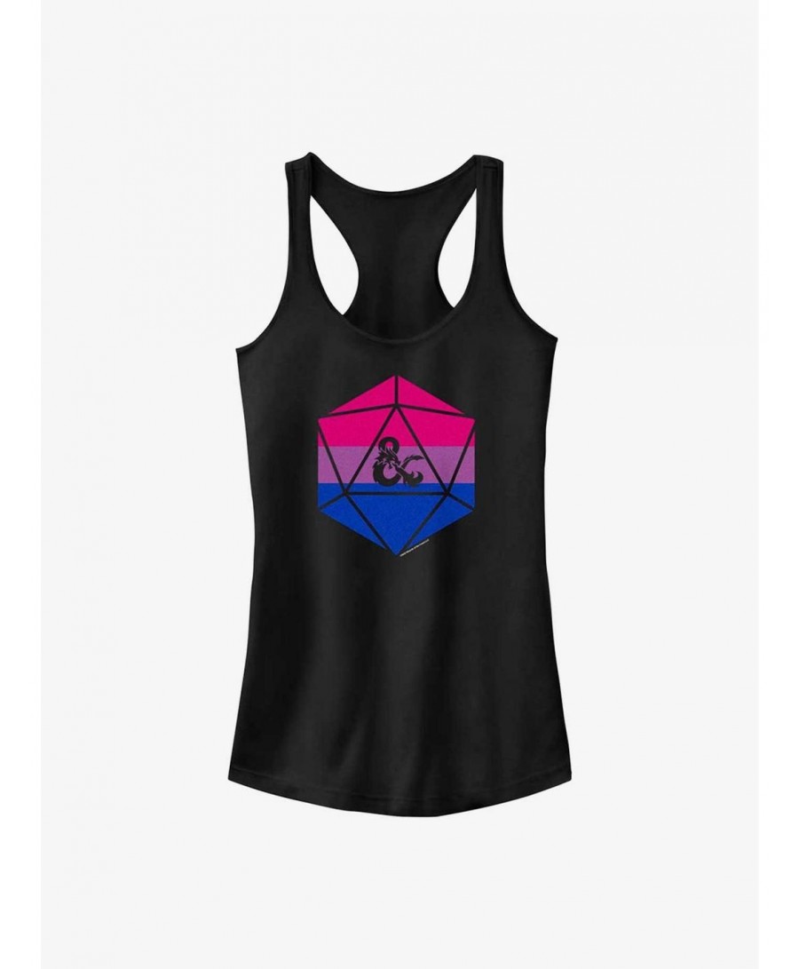 Limited Time Special Dungeons & Dragons Bisexual Pride Dice Pride Tank $9.21 Tanks