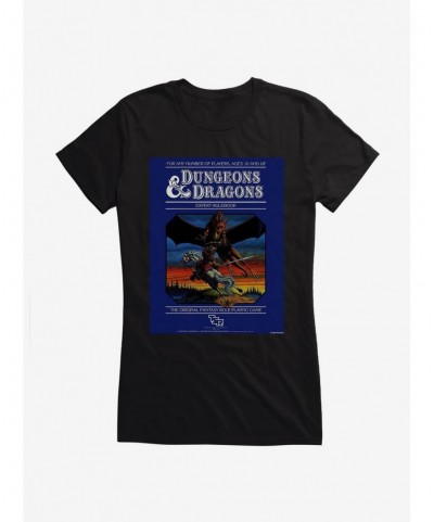 Pre-sale Dungeons & Dragons Expert Rulebook Set Two Girls T-Shirt $10.21 T-Shirts