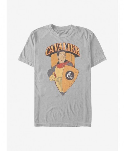 Flash Sale Dungeons & Dragons Cavalier Shield T-Shirt $9.08 T-Shirts