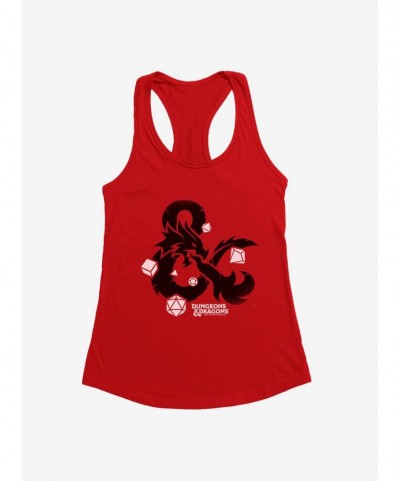 Value for Money Dungeons & Dragons Dice Set Ampersand Girls Tank $10.71 Tanks