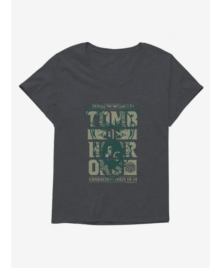 Exclusive Price Dungeons & Dragons Tomb Hour Retro Competition Cards Girls T-Shirt Plus Size $13.01 T-Shirts