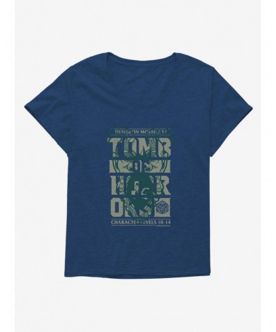 Exclusive Price Dungeons & Dragons Tomb Hour Retro Competition Cards Girls T-Shirt Plus Size $13.01 T-Shirts