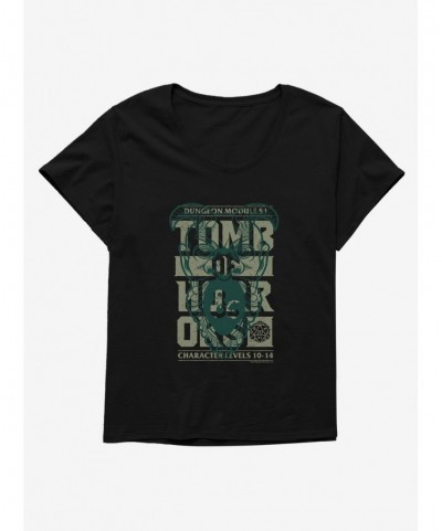 Exclusive Price Dungeons & Dragons Tomb Hour Retro Competition Cards Girls T-Shirt Plus Size $13.01 T-Shirts