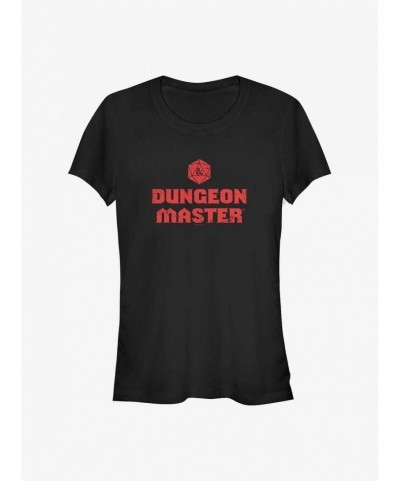 Wholesale Dungeons And Dragons Dungeon Master Distressed Girls T-Shirt $8.72 T-Shirts