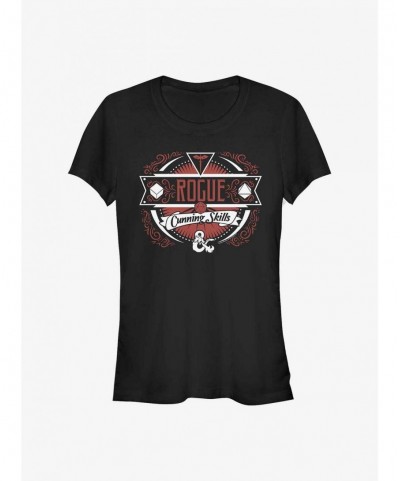 Exclusive Price Dungeons And Dragons Rogue Label Girls T-Shirt $9.46 T-Shirts