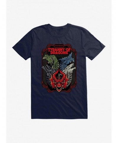 Trendy Dungeons & Dragons Tyranny Of Dragons T-Shirt $8.84 T-Shirts