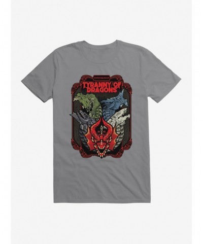 Trendy Dungeons & Dragons Tyranny Of Dragons T-Shirt $8.84 T-Shirts