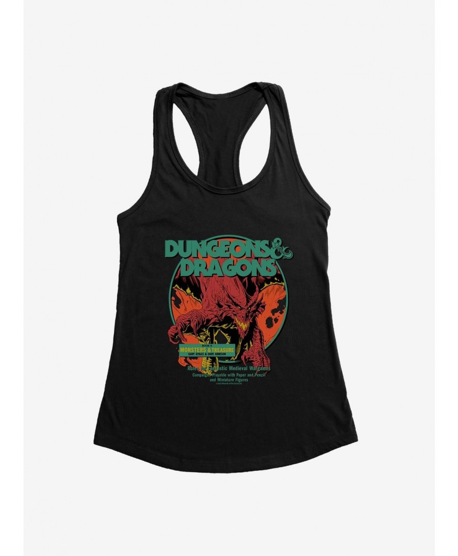 Hot Sale Dungeons & Dragons Book II Monsters & Treasure Girls Tank $11.21 Tanks