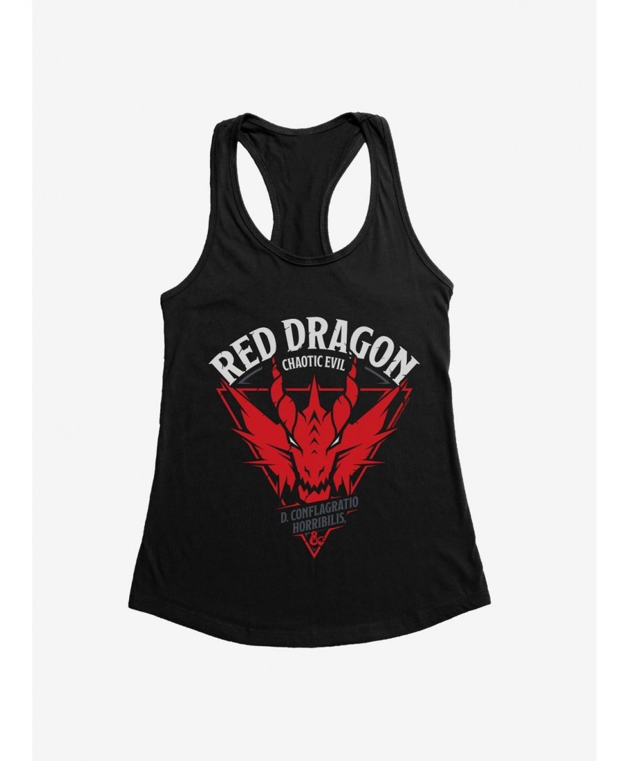 Unique Dungeons & Dragons Red Dragon Girls Tank $11.45 Tanks