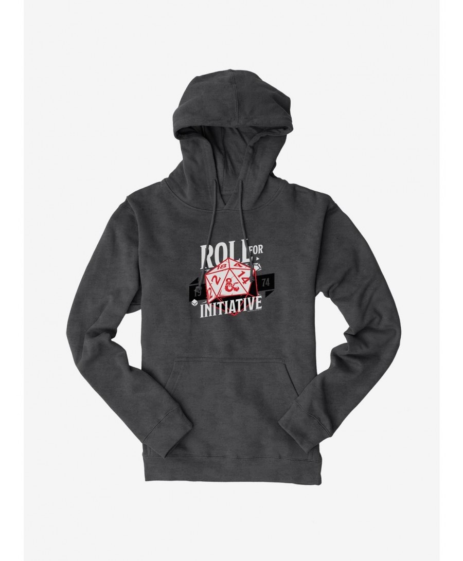 Premium Dungeons & Dragons Roll For Initiative Hoodie $21.55 Hoodies