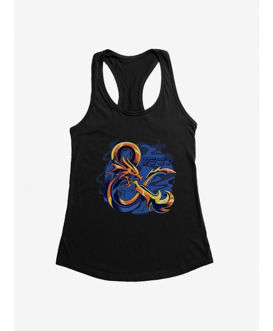 New Arrival Dungeons & Dragons Gold Ampersand Asian Letters Womens Tank Top $7.97 Others