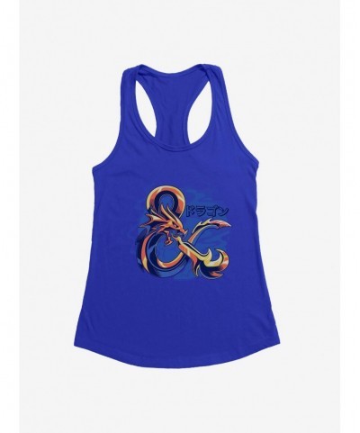 New Arrival Dungeons & Dragons Gold Ampersand Asian Letters Womens Tank Top $7.97 Others