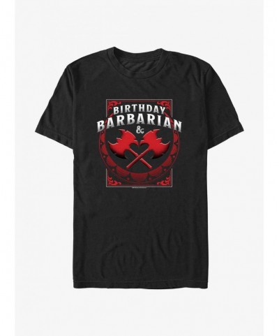 Wholesale Dungeons & Dragons Birthday Barbarian T-Shirt $7.65 T-Shirts