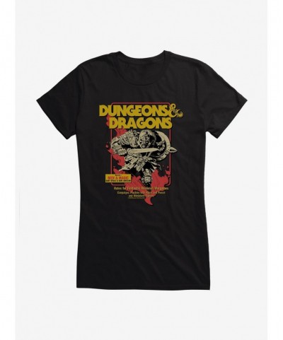 Unique Dungeons & Dragons Book I Men & Magic Girls T-Shirt $7.47 T-Shirts