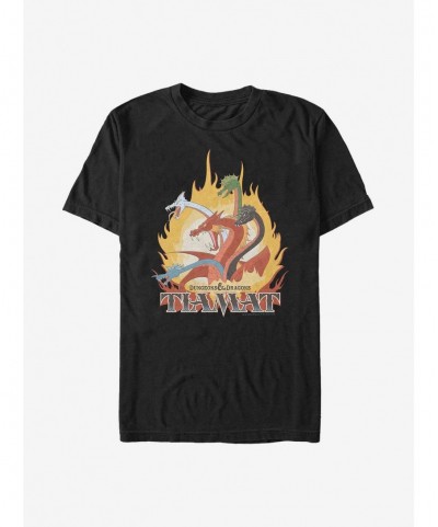 Best Deal Dungeons & Dragons Dragon Flames T-Shirt $9.56 T-Shirts