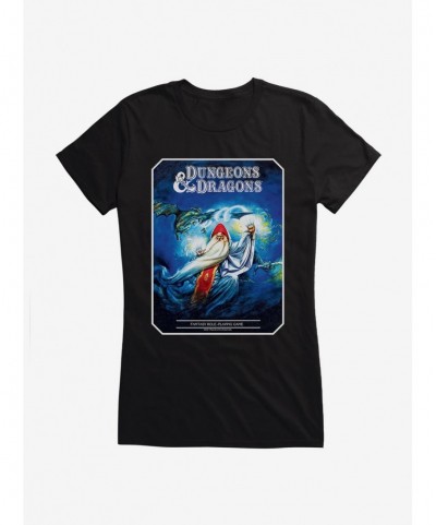 Limited-time Offer Dungeons & Dragons Vintage Warlock Girls T-Shirt $12.20 T-Shirts