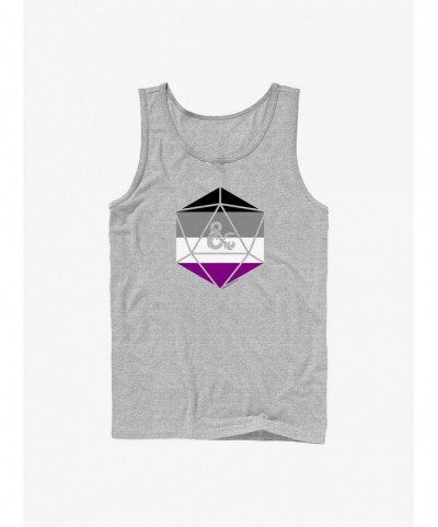 Crazy Deals Dungeons & Dragons Asexual Pride Dice Pride Tank $8.72 Tanks