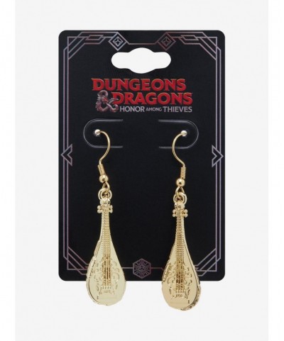 Best Deal Dungeons & Dragons: Honor Among Thieves Lute Drop Earrings $5.68 Earrings