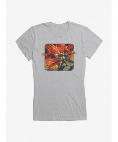 Value Item Dungeons & Dragons Elmore's Red Dragon Girls T-Shirt $11.95 T-Shirts