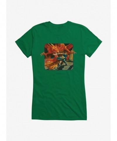 Value Item Dungeons & Dragons Elmore's Red Dragon Girls T-Shirt $11.95 T-Shirts