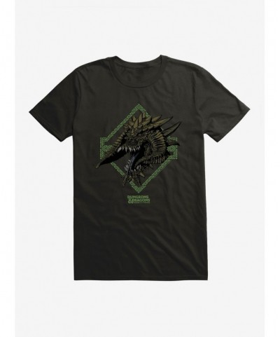 Best Deal Dungeons & Dragons: Honor Among Thieves Black Dragon T-Shirt $8.60 T-Shirts