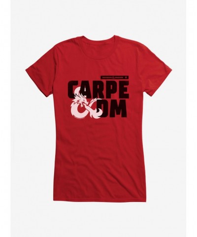 Wholesale Dungeons & Dragons Carpe DM Girls T-Shirt $11.70 T-Shirts