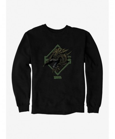 Flash Deal Dungeons & Dragons: Honor Among Thieves Black Dragon Sweatshirt $14.02 Sweatshirts