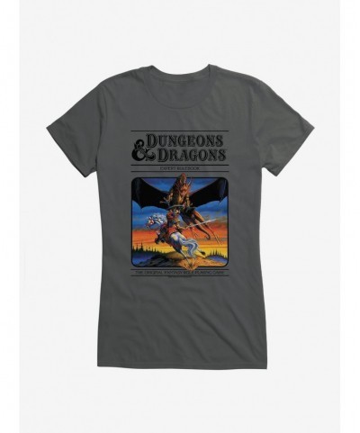 Limited-time Offer Dungeons & Dragons Vintage Expert Rulebook Girls T-Shirt $9.46 T-Shirts