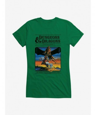 Limited-time Offer Dungeons & Dragons Vintage Expert Rulebook Girls T-Shirt $9.46 T-Shirts