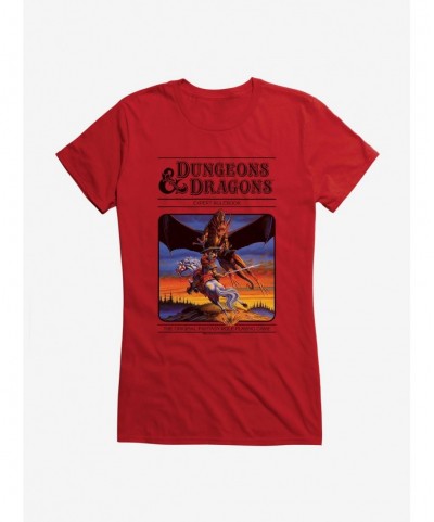 Limited-time Offer Dungeons & Dragons Vintage Expert Rulebook Girls T-Shirt $9.46 T-Shirts