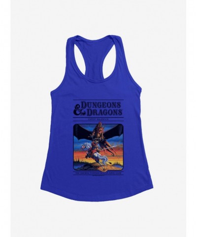 Discount Dungeons & Dragons Vintage Expert Rulebook Girls Tank $8.47 Tanks