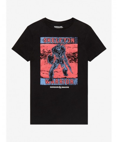 Hot Selling Dungeons & Dragons Skeleton Warrior T-Shirt $8.84 T-Shirts