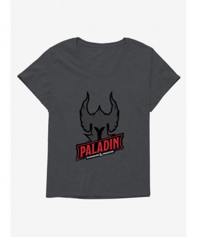 Exclusive Dungeons & Dragons Paladin Badge Girls T-Shirt Plus Size $14.05 T-Shirts