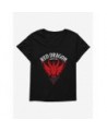 Big Sale Dungeons & Dragons Red Dragon Girls T-Shirt Plus Size $9.27 T-Shirts