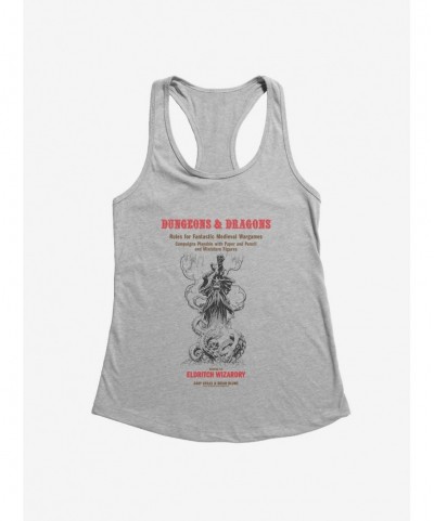 Flash Deal Dungeons & Dragons White Box Sketch Eldritch Wizardry Girls Tank $11.70 Tanks