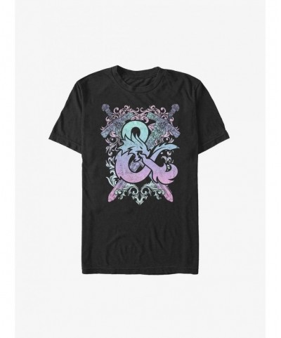 Sale Item Dungeons & Dragons Dual Swords Logo Extra Soft T-Shirt $14.05 T-Shirts