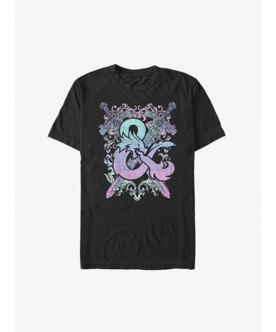 Sale Item Dungeons & Dragons Dual Swords Logo Extra Soft T-Shirt $14.05 T-Shirts