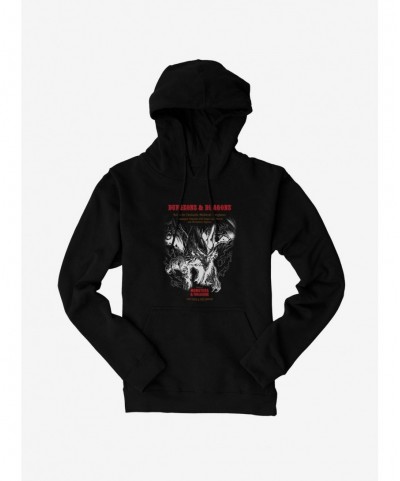 Clearance Dungeons & Dragons White Box Dragon and Flames Hoodie $18.86 Hoodies