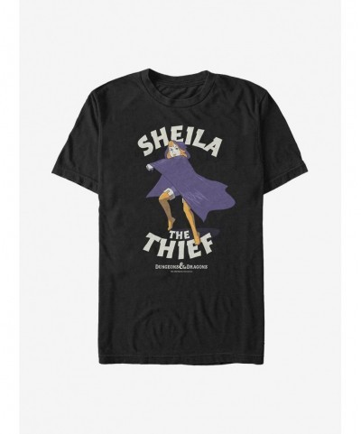 Seasonal Sale Dungeons & Dragons Sheila The Thief T-Shirt $10.04 T-Shirts