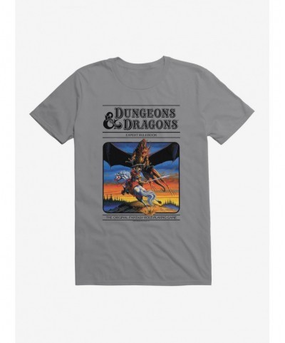 High Quality Dungeons & Dragons Vintage Expert Rulebook T-Shirt $9.32 T-Shirts