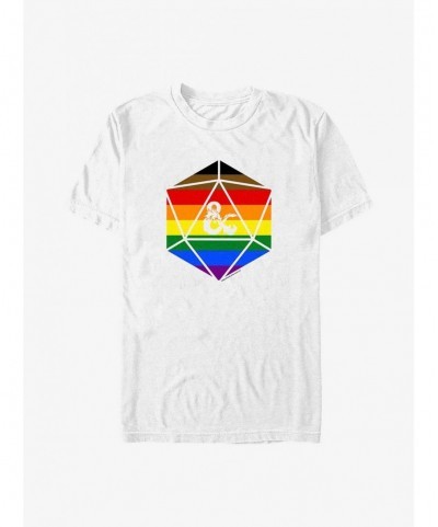 Cheap Sale Dungeons & Dragons Pride Dice Pride T-Shirt $8.13 T-Shirts